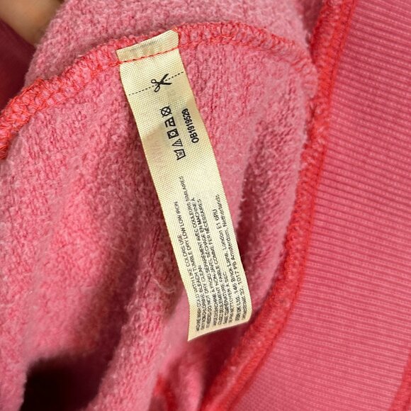 FREE PEOPLE Movement Intercept Oversized Sweatshirt in Electric Sunset X-Large - Picture 6 of 9